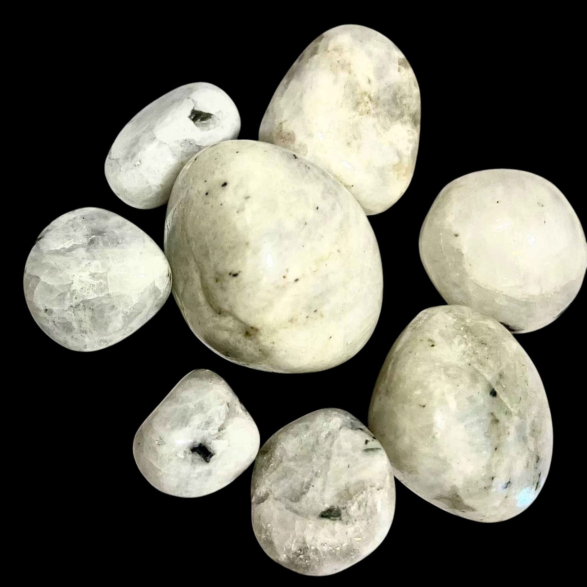 Rainbow Moonstone Tumbled Stone