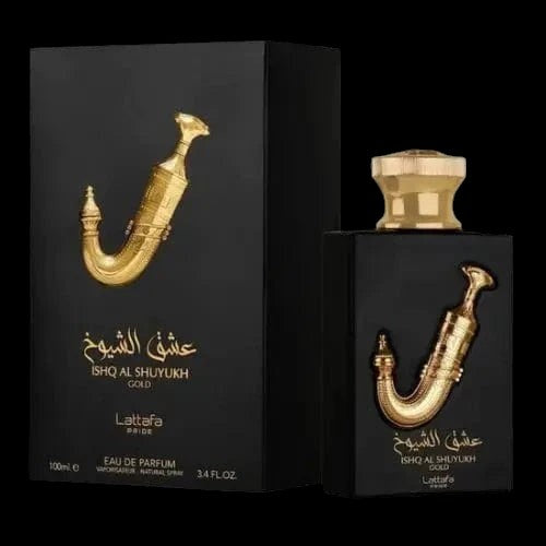 Ishq Al Shuyukh Gold By Lattafa 3.4 oz Unisex EDP Spray by perfumesandrea