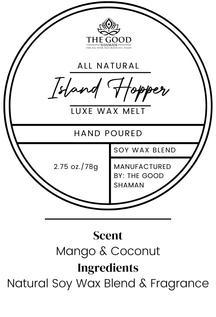 Island Hopper - Luxe Hand-Poured Natural Soy Wax Melts by The Good Shaman