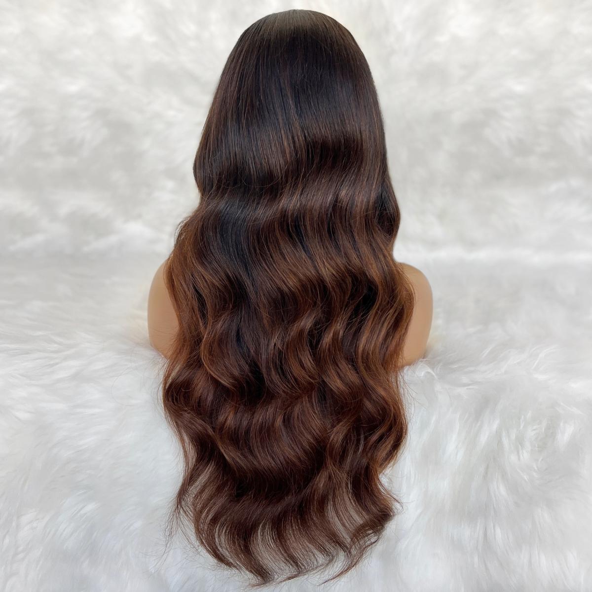 Jada Glueless 5x5 HD Lace Professionally Colored 100% Human Hair Closure Wig by Private Label