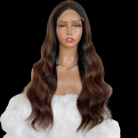 Jada Glueless 5x5 HD Lace Professionally Colored 100% Human Hair Closure Wig by Private Label