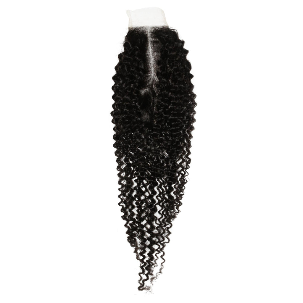 Jerry Curl 2x6 Transparent Lace Human Hair Closure by Private Label