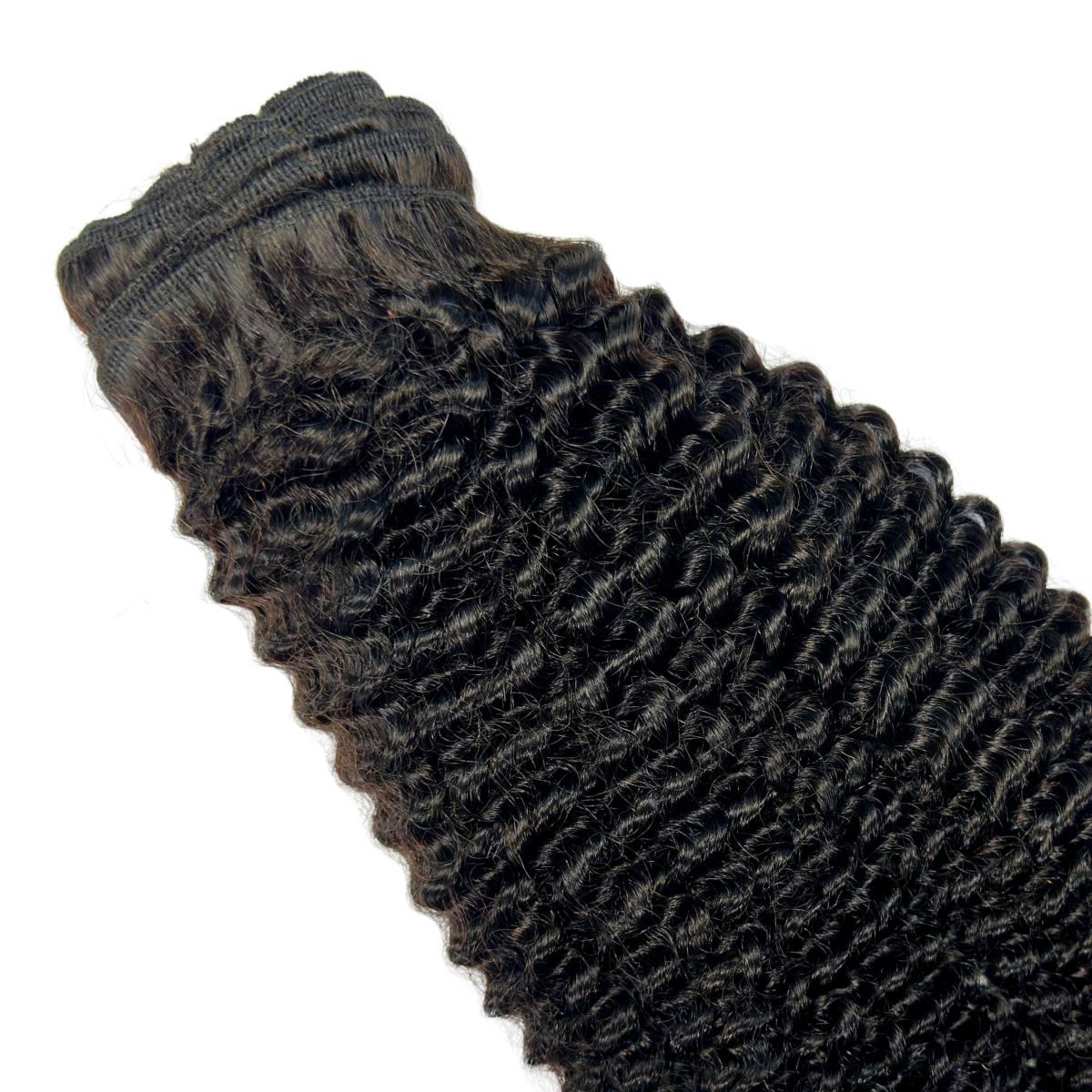 Jerry Curl Clip-In 100% Human Hair Extensions by Private Label