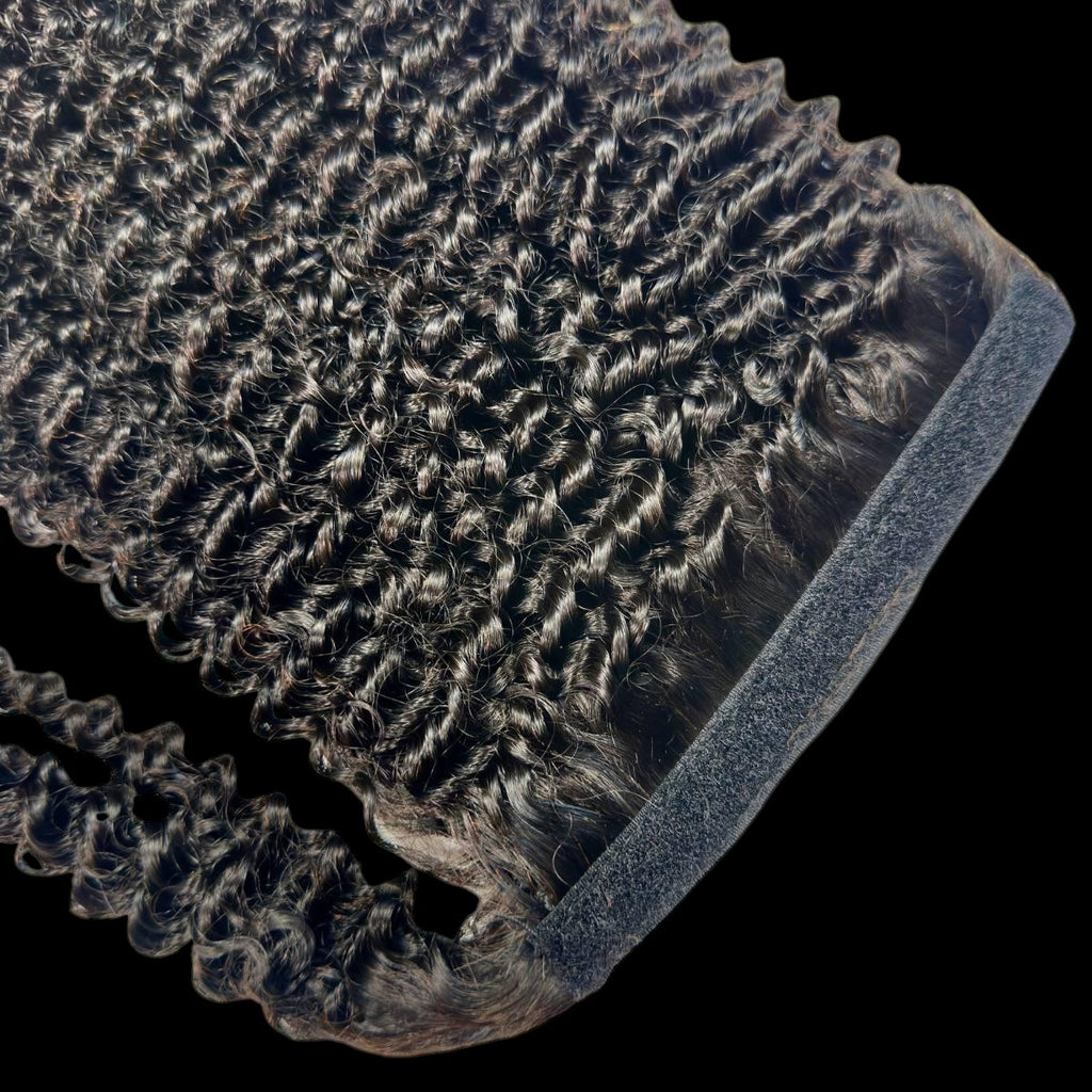 Jerry Curl 100% Human Hair Ponytail Extension by Private Label