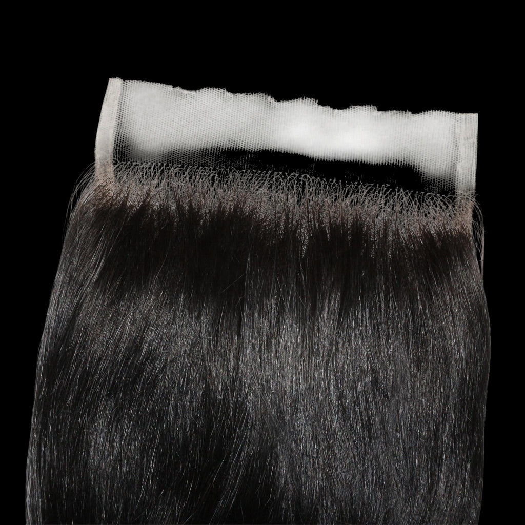 Jet Black Body Wave 5x5 HD Lace Human Hair Closure by Private Label