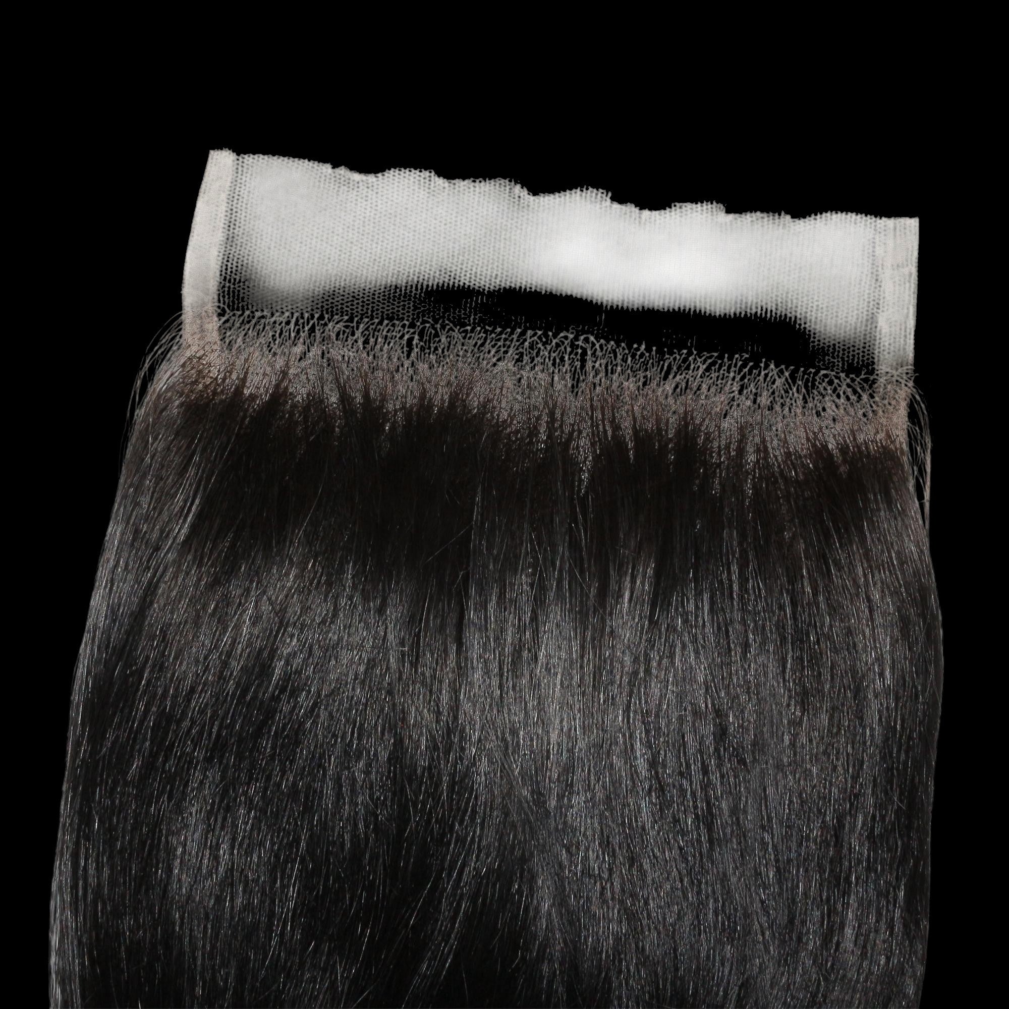 Jet Black Body Wave 5x5 HD Lace Human Hair Closure by Private Label