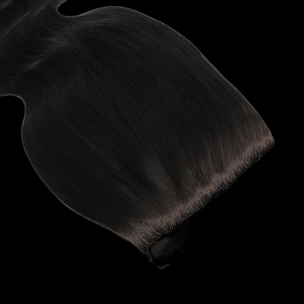Jet Black Body Wave 6x6 HD Lace Human Hair Closure by Private Label