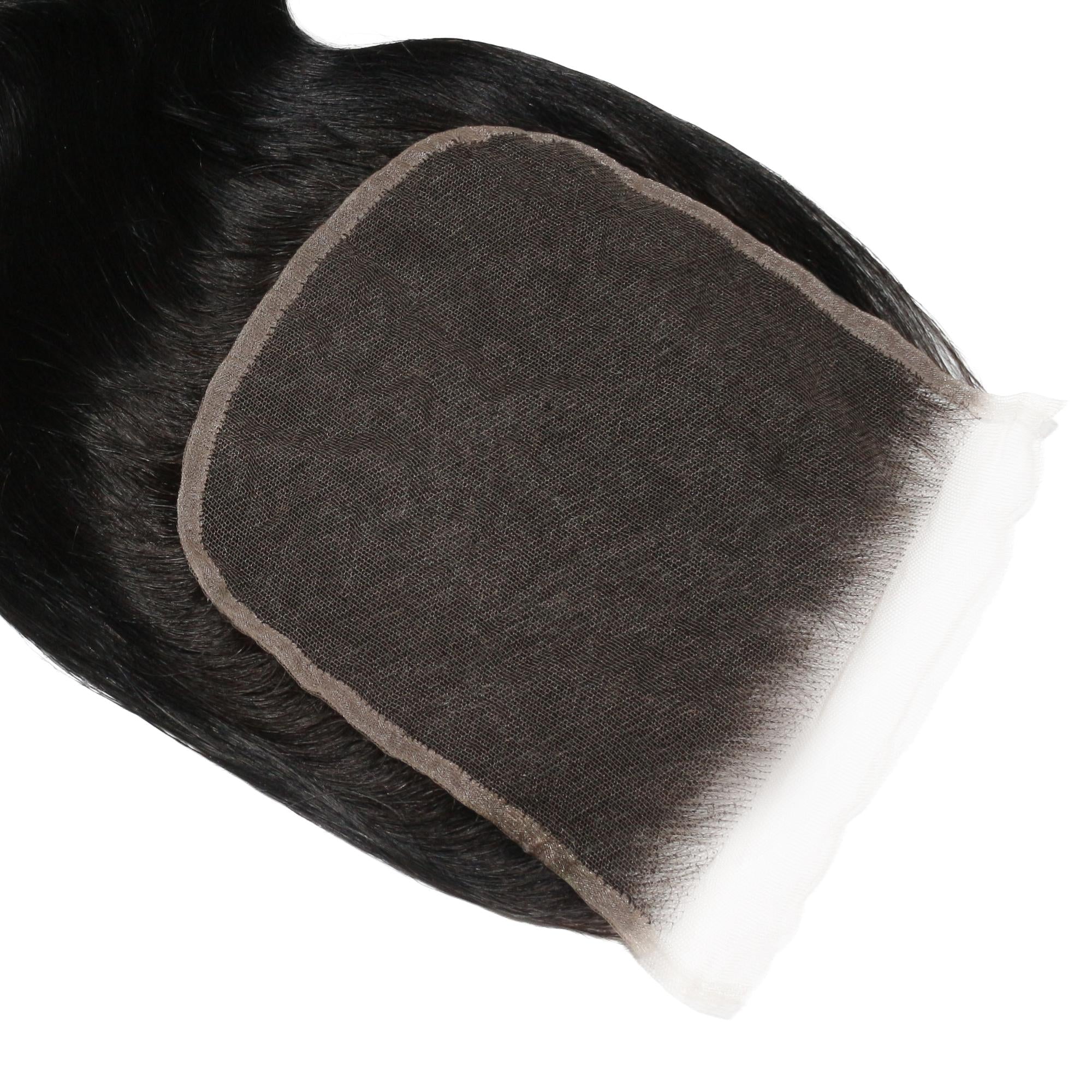 Jet Black Body Wave 6x6 HD Lace Human Hair Closure by Private Label