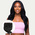 Jet Black Body Wave 7x7 HD Lace Human Hair Closure by Private Label