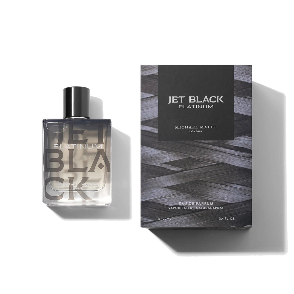 Jet Black Platinum By Michael Malul For Men 3.4 oz EDP Spray by perfumesandrea