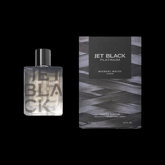 Jet Black Platinum By Michael Malul For Men 3.4 oz EDP Spray by perfumesandrea
