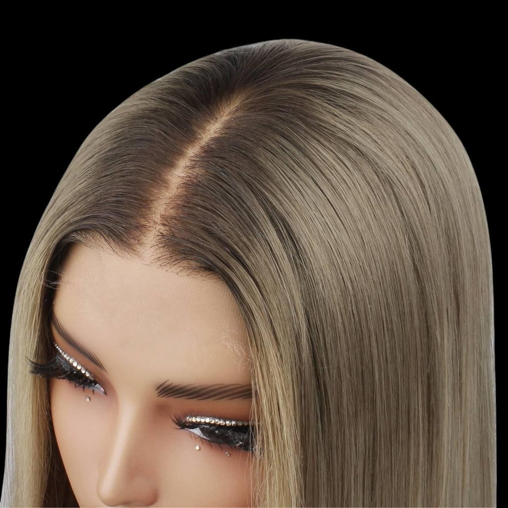 Jezebel Glueless 5x5 HD Lace Professionally Colored 100% Human Hair Closure Wig by Private Label