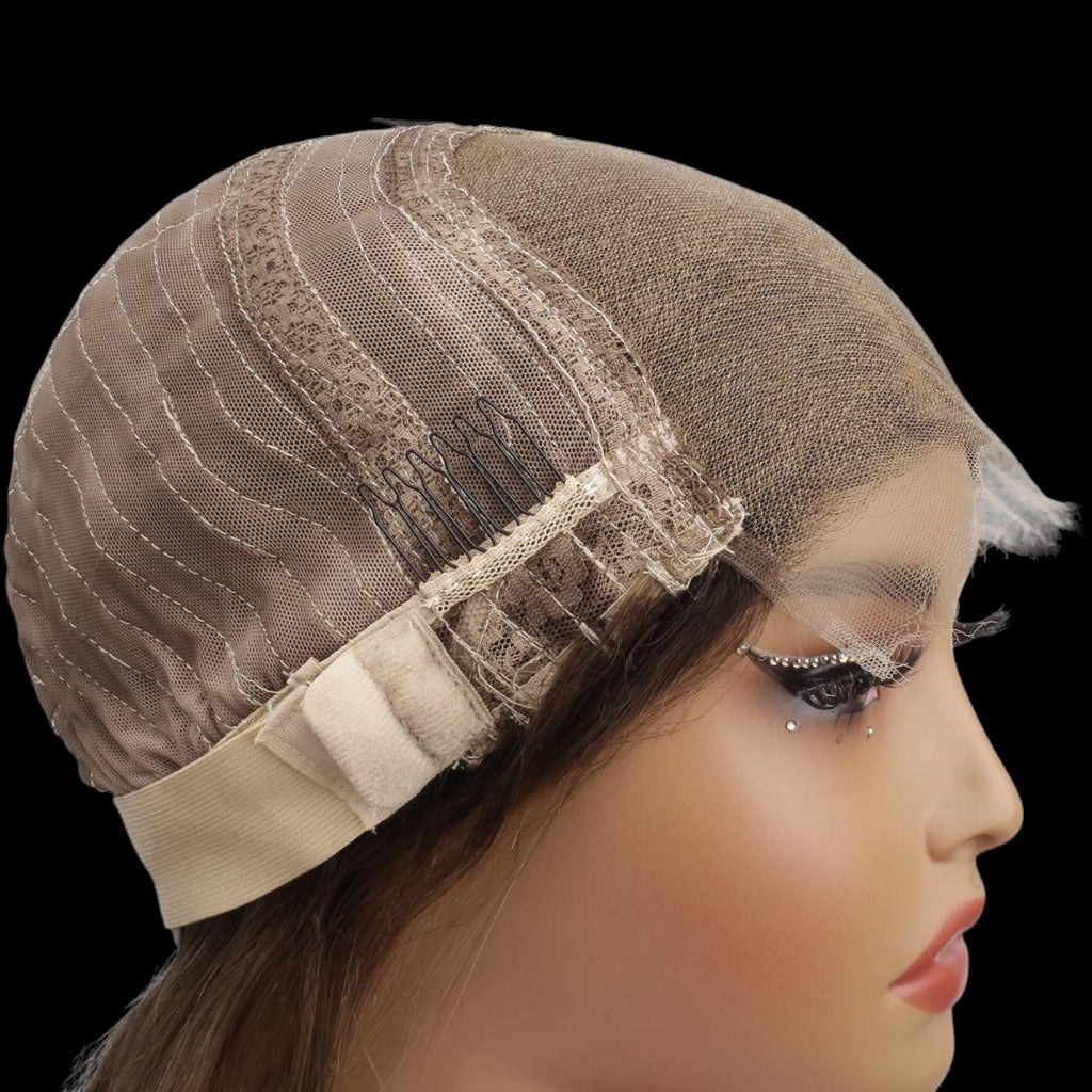 Jezebel Glueless 5x5 HD Lace Professionally Colored 100% Human Hair Closure Wig by Private Label