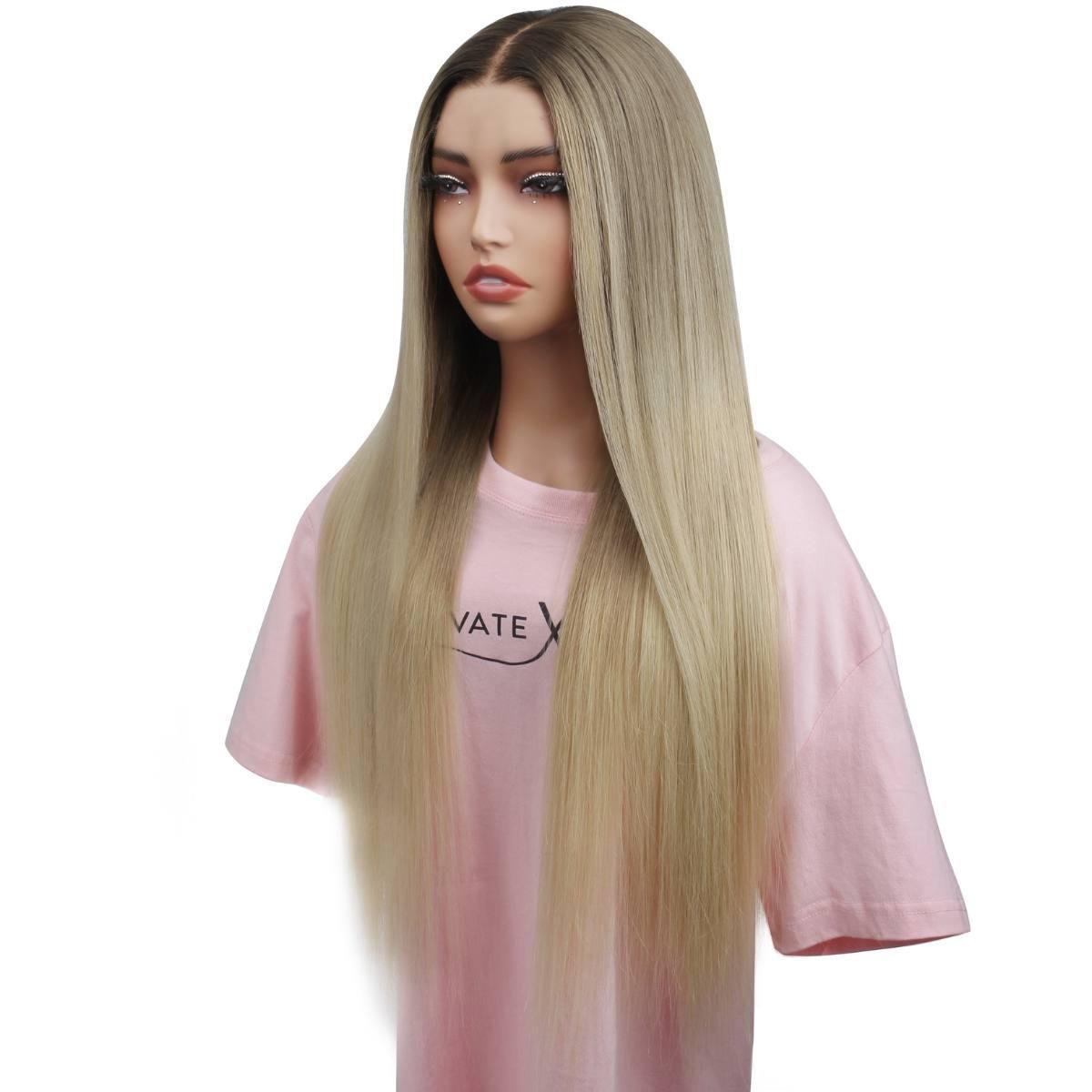 Jezebel Glueless 5x5 HD Lace Professionally Colored 100% Human Hair Closure Wig by Private Label