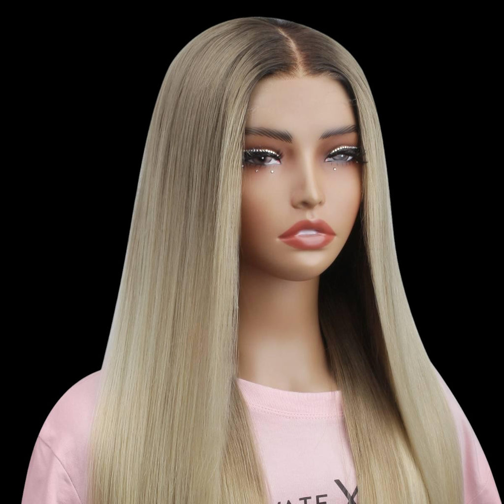 Jezebel Glueless 5x5 HD Lace Professionally Colored 100% Human Hair Closure Wig by Private Label