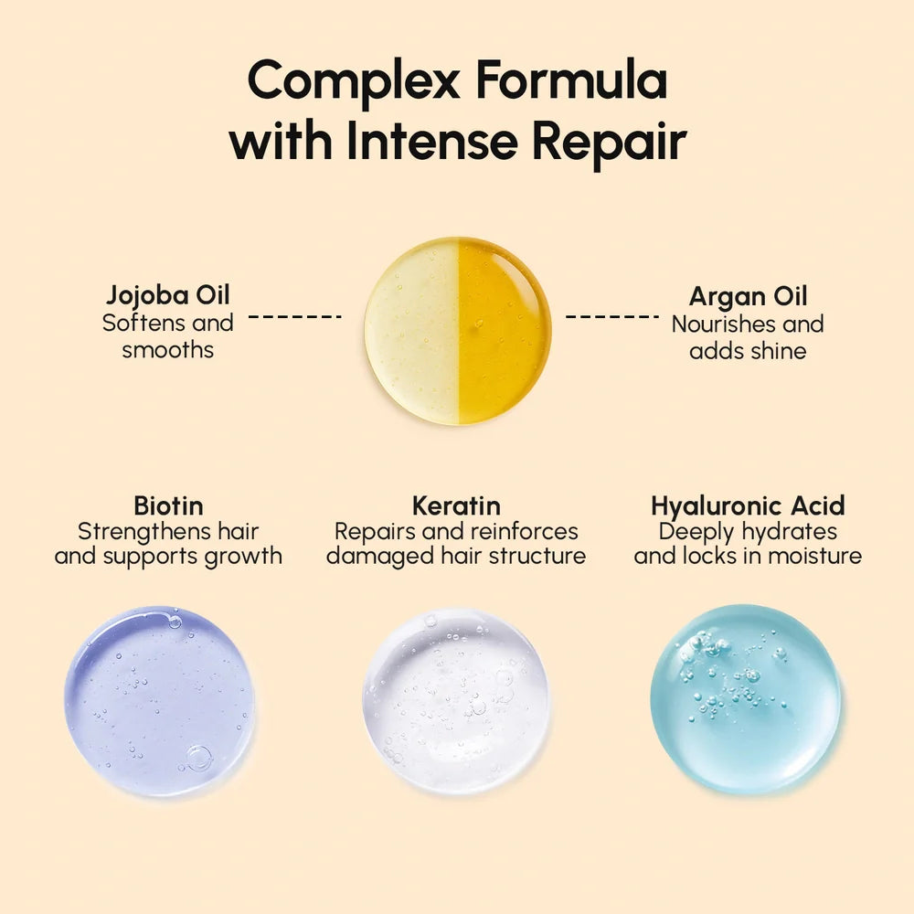 Argan Oil & Biotin Hair Repair Mask by Maree