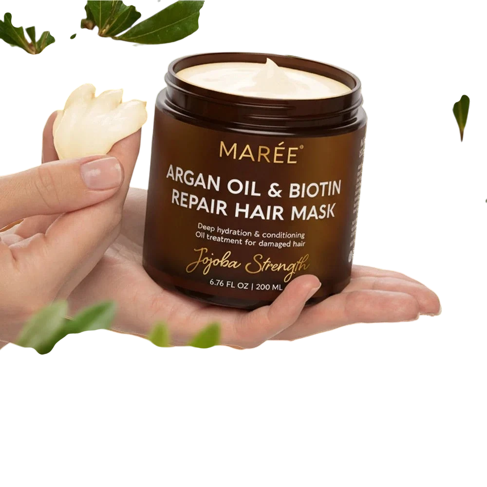 Argan Oil & Biotin Hair Repair Mask by Maree