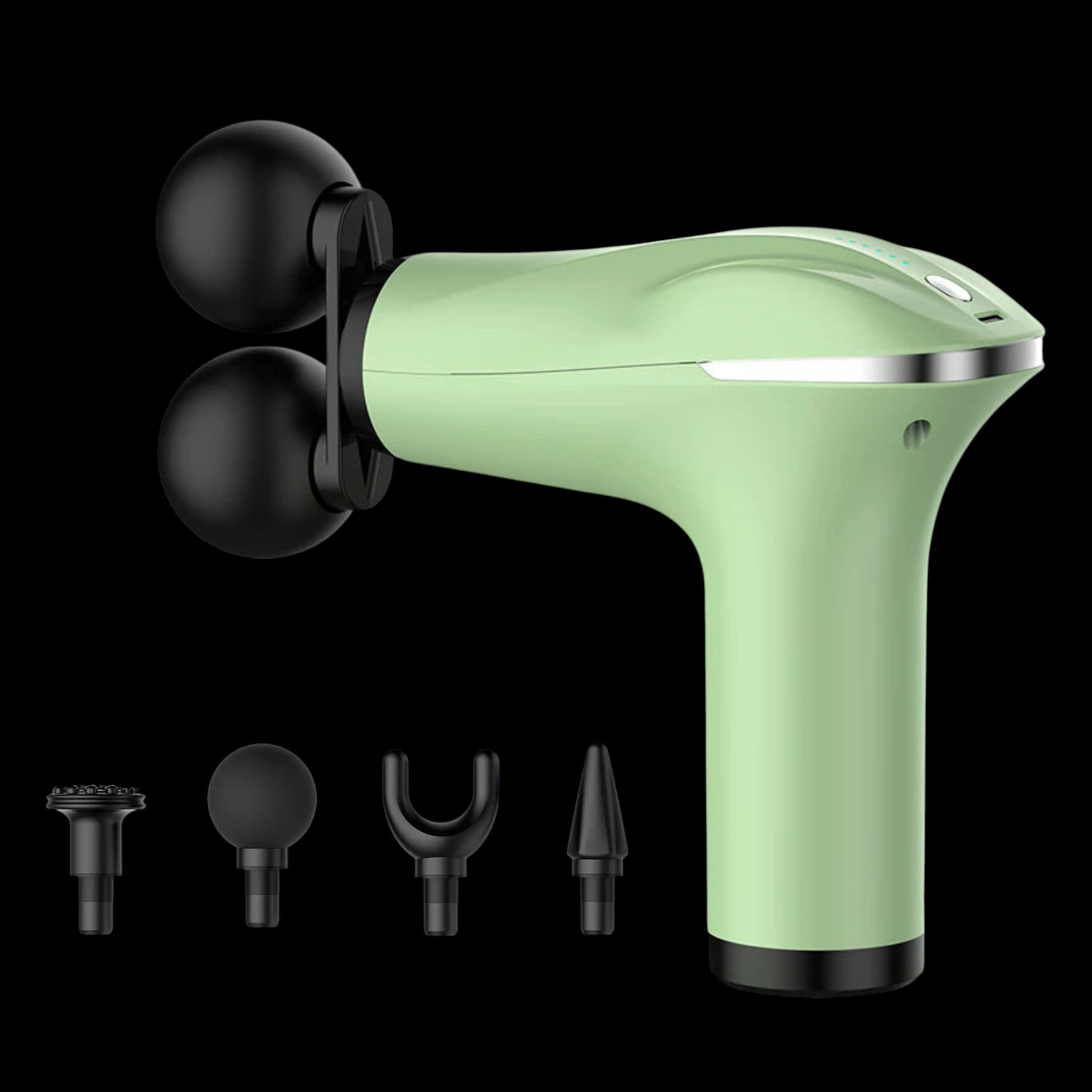 Dual Head Massage Gun – Handheld Deep Tissue Professional Massager by VYSN