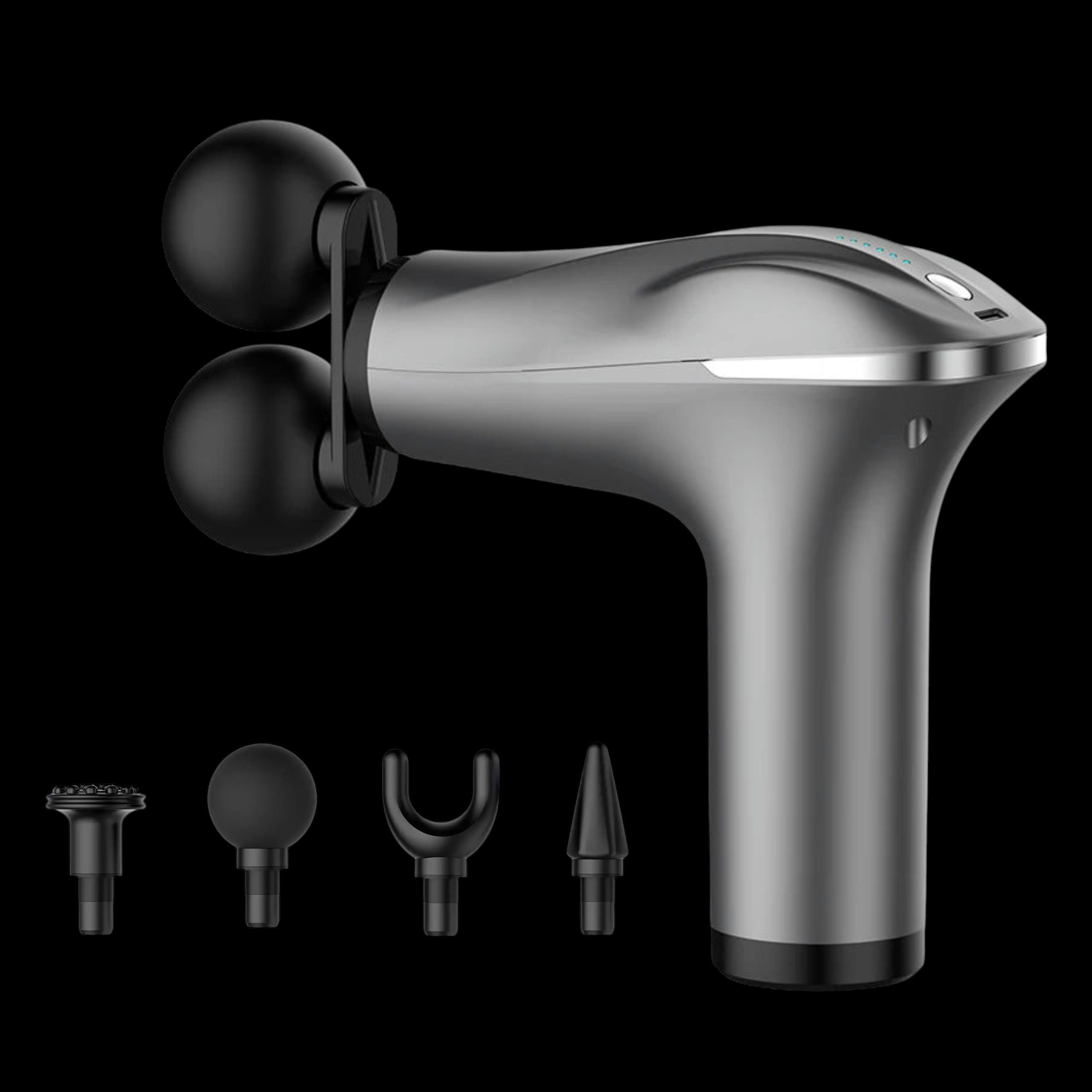 Dual Head Massage Gun – Handheld Deep Tissue Professional Massager by VYSN