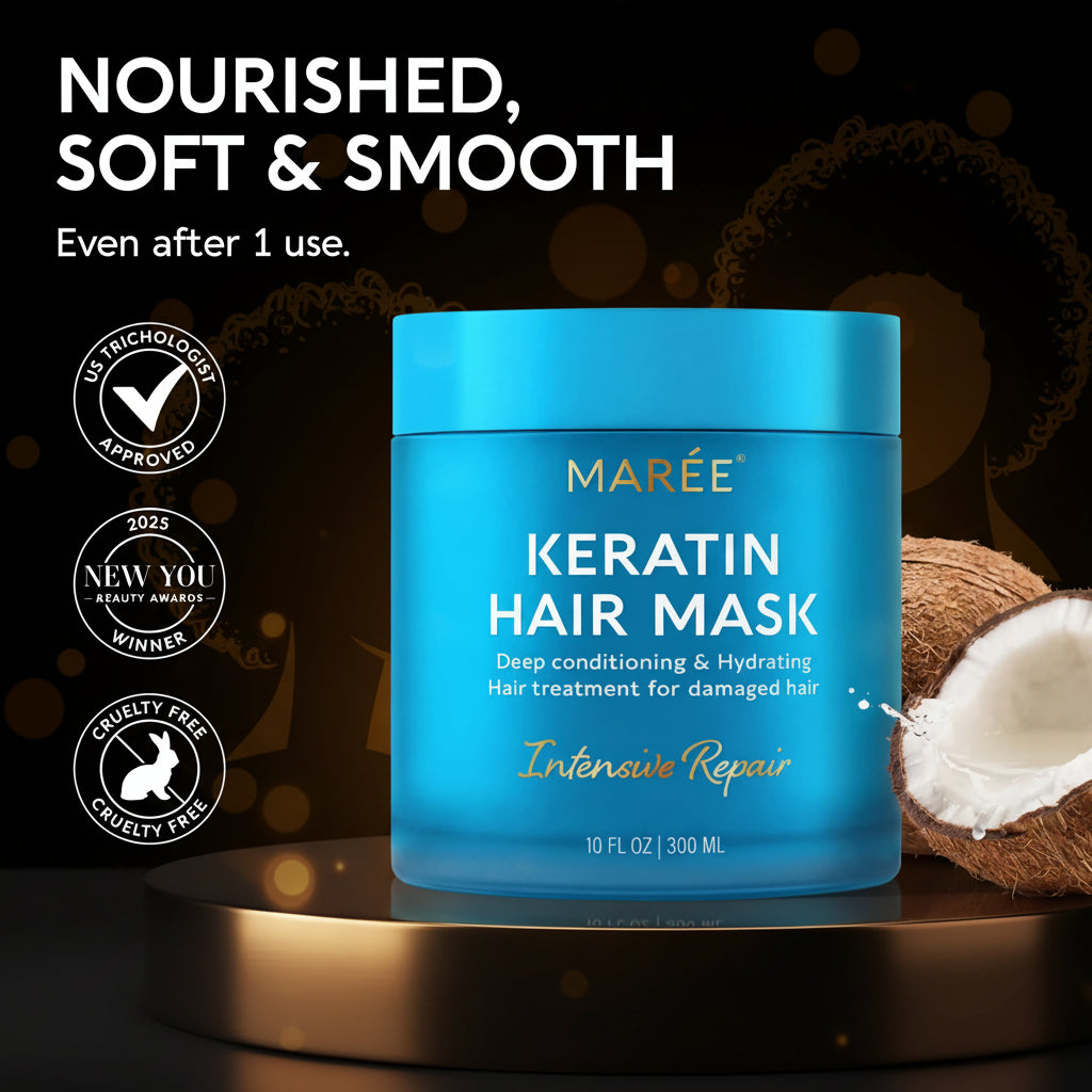 Keratin Mask for Damaged Hair by Maree
