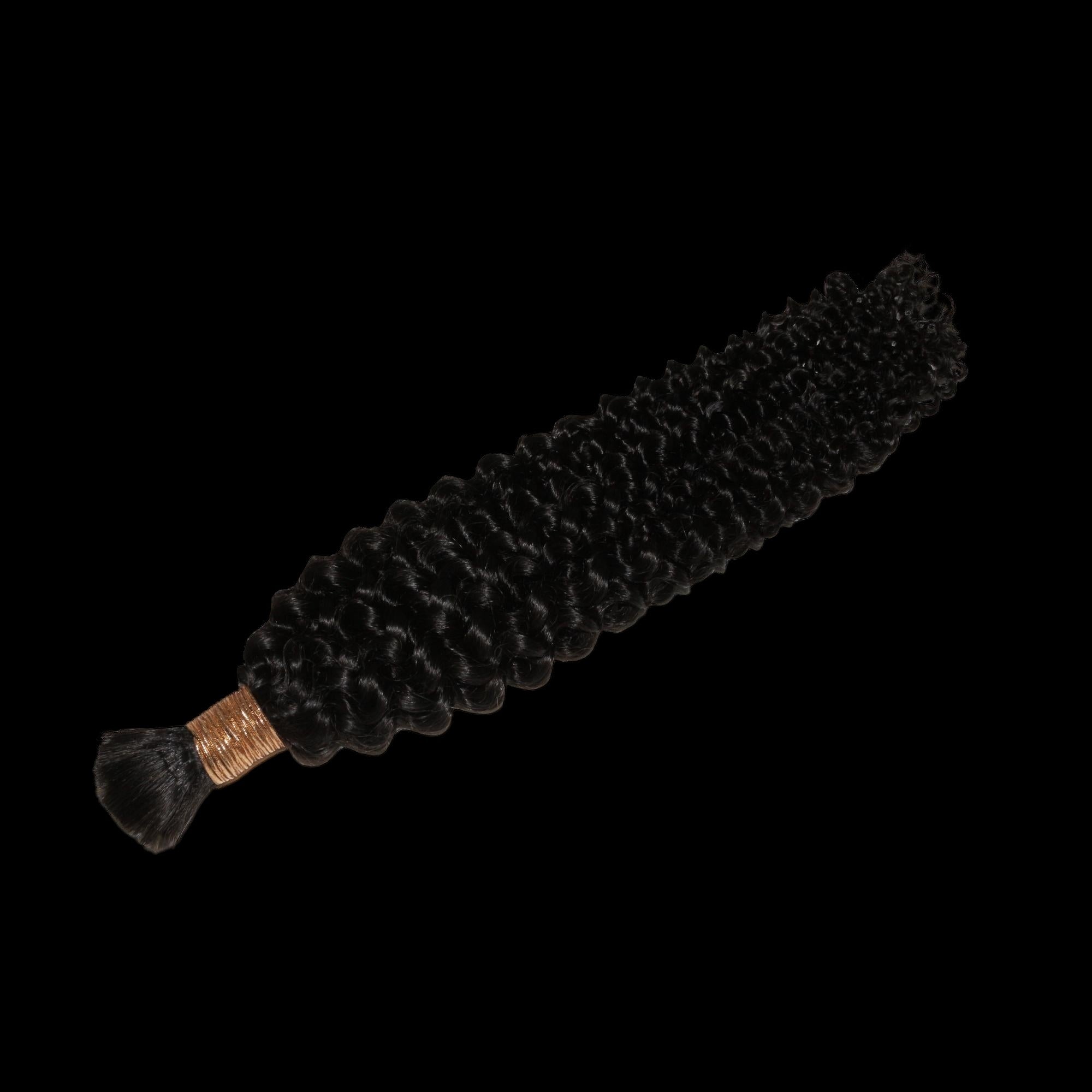 Kinky Curly Bulk 100% Human Braiding Hair by Private Label