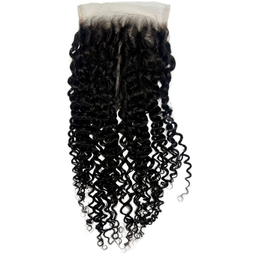 Kinky Curly 5x5 HD Lace Human Hair Closure by Private Label