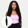 Kinky Straight 100% Human Hair Bundles by Private Label