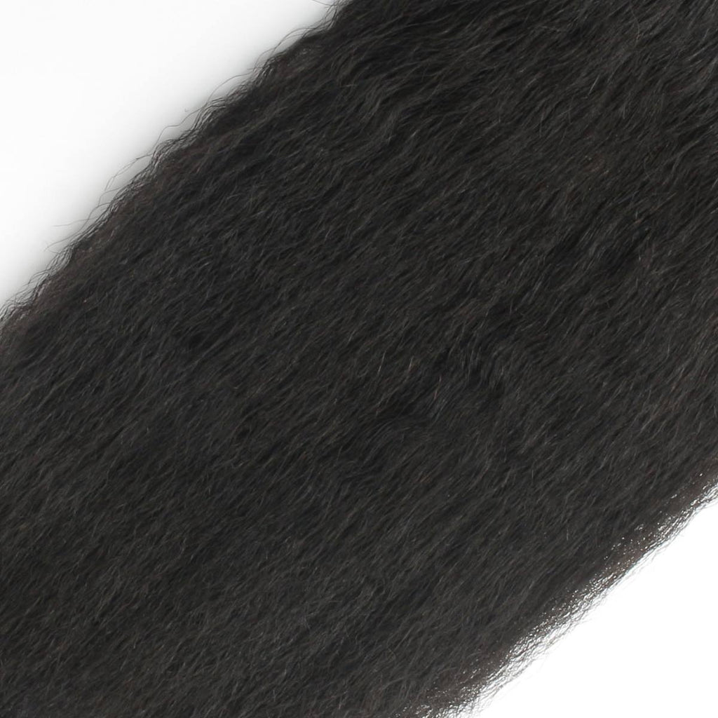 Kinky Straight 5x5 HD Lace Human Hair Closure by Private Label