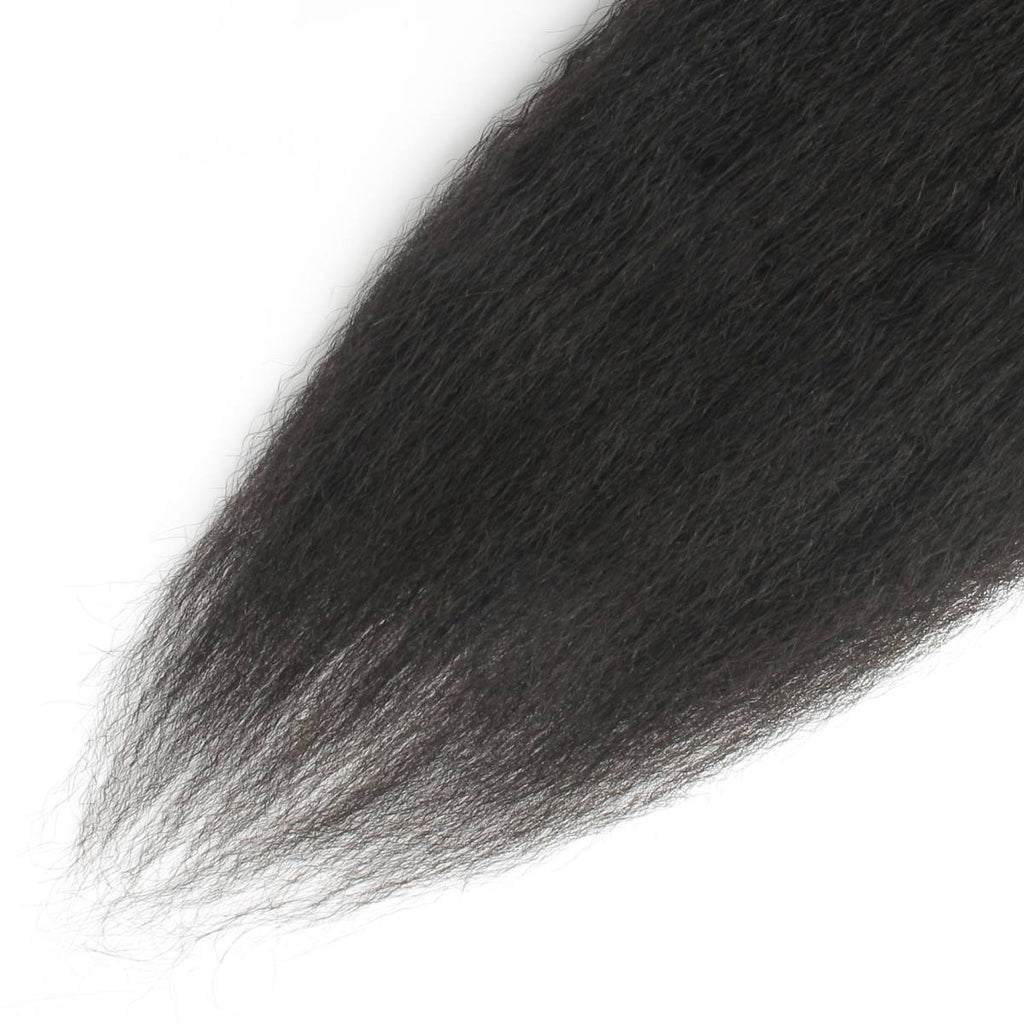 Kinky Straight 5x5 HD Lace Human Hair Closure by Private Label