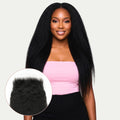 Kinky Straight 5x5 HD Lace Human Hair Closure by Private Label
