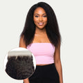 Kinky Straight 7x7 HD Lace Human Hair Closure by Private Label