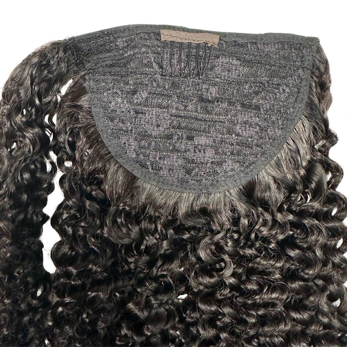 Kinky Curly 100% Human Hair Ponytail Extension by Private Label
