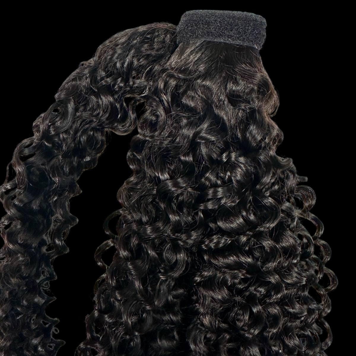 Kinky Curly 100% Human Hair Ponytail Extension by Private Label