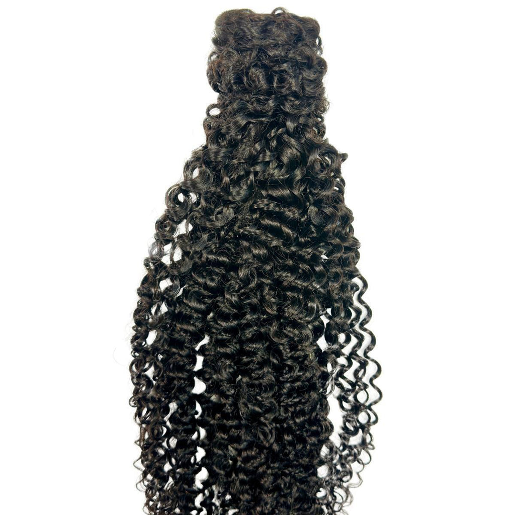 Kinky Curly 100% Human Hair Ponytail Extension by Private Label