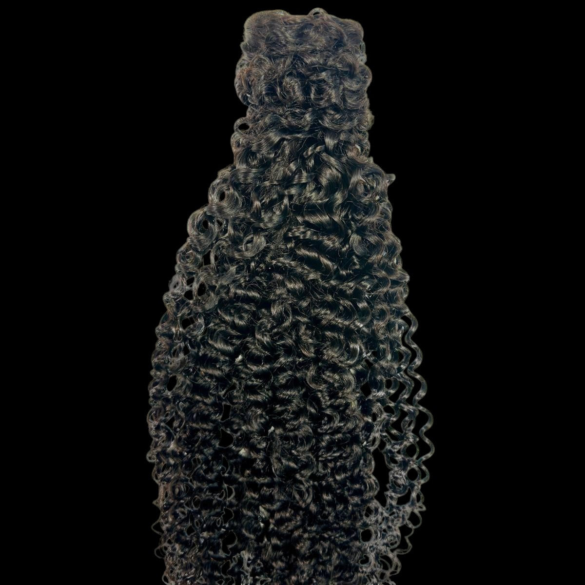 Kinky Curly 100% Human Hair Ponytail Extension by Private Label