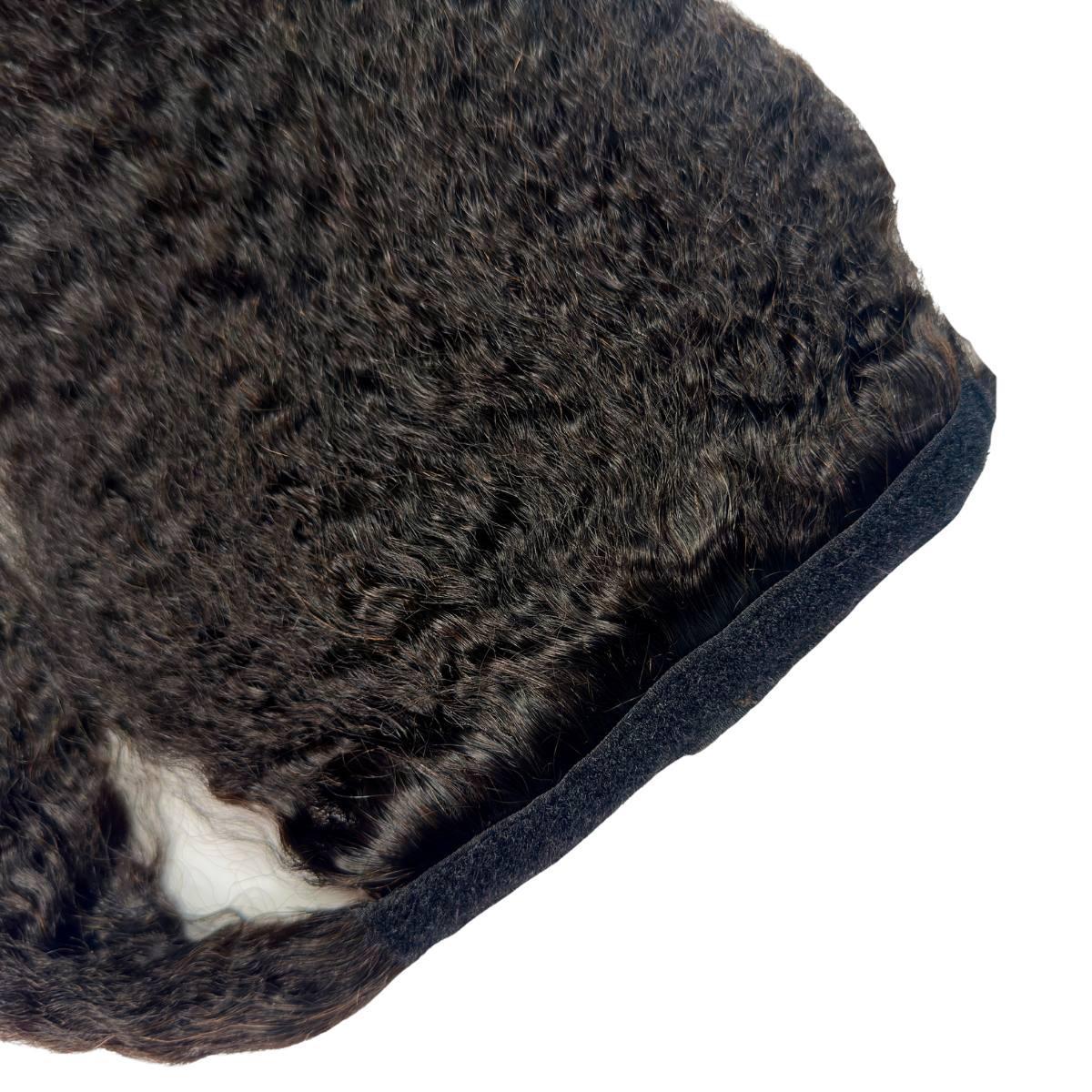 Kinky Straight 100% Human Hair Ponytail Extension by Private Label