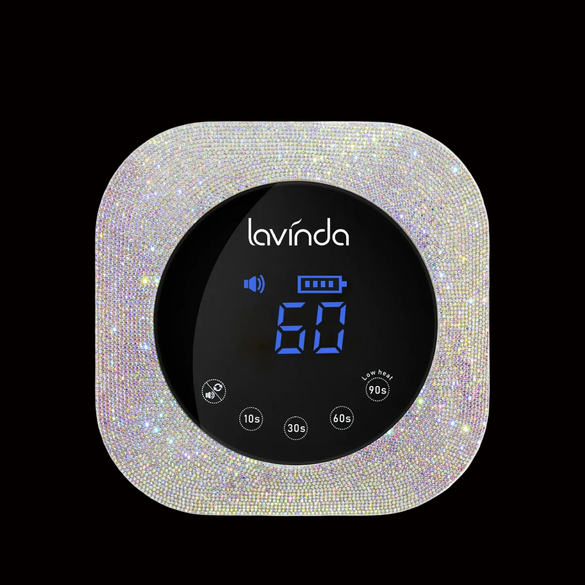 Crown™ Nail Lamp & Wand™ Lite Drill Bundle - Crystal Diamond by Lavinda