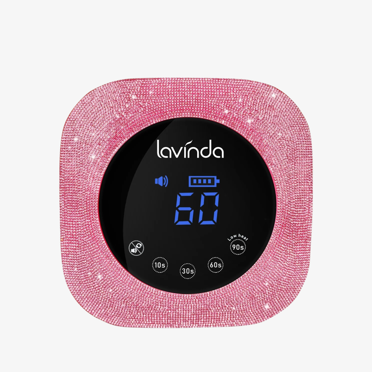 Crown™ Nail Lamp & Wand™ Lite Drill Bundle - Pink Diamond by Lavinda