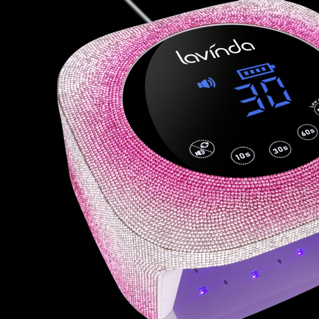 Crown™ Nail Lamp - Gradient Pink - 54W Plug-in UV/LED by Lavinda