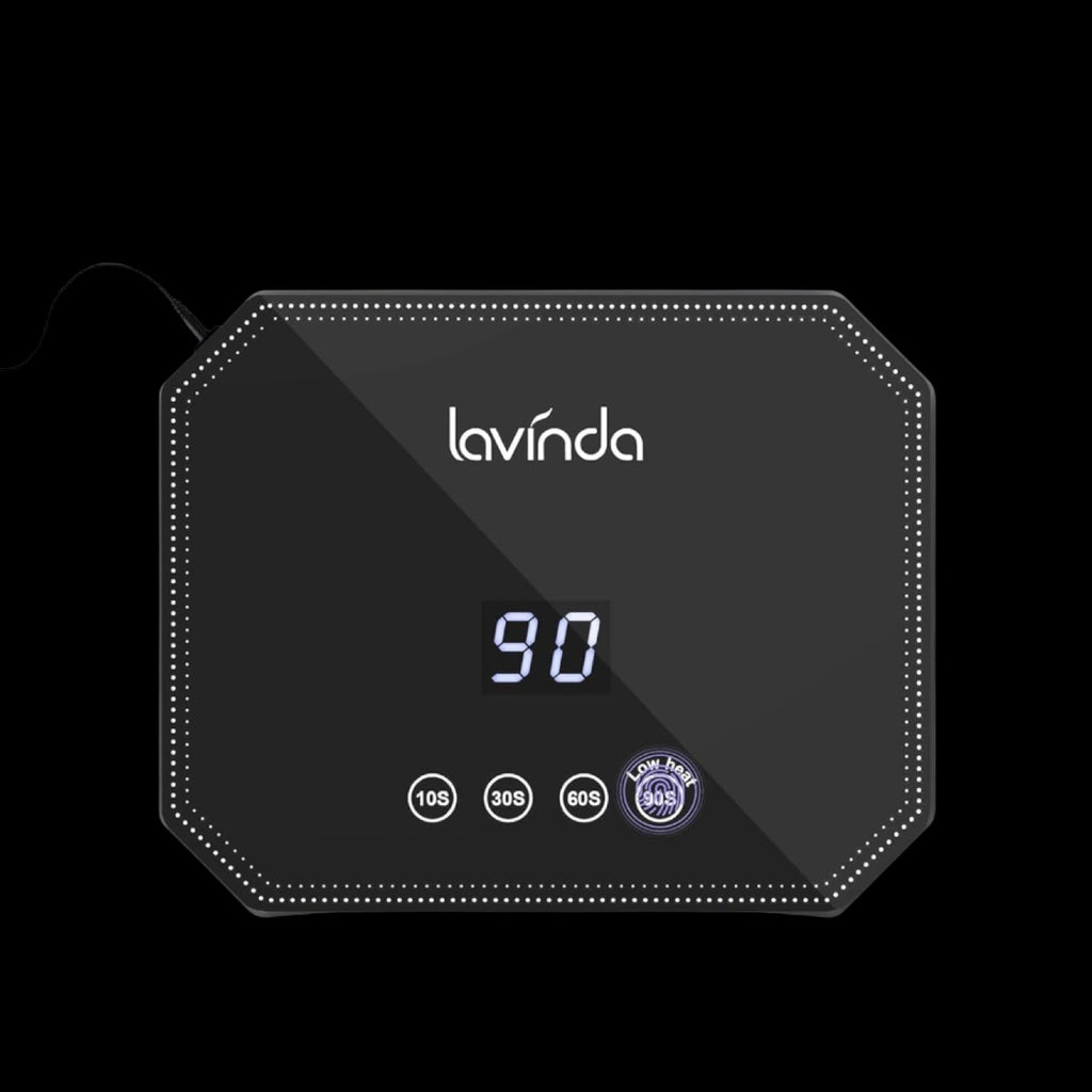 Lumina™ Nail Lamp - Black - Plug-in UV/LED by Lavinda