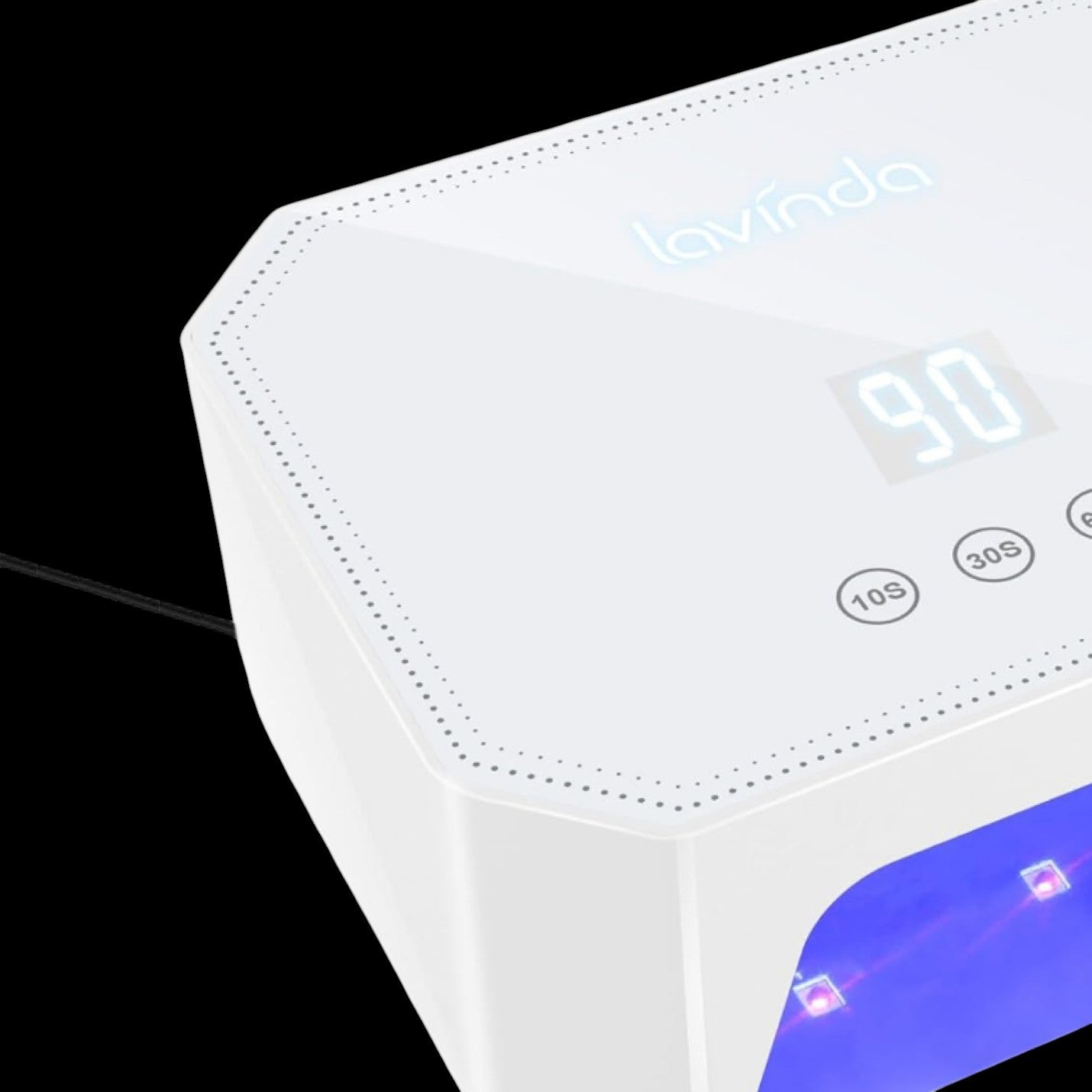 Lumina™ Nail Lamp - White - Plug-in UV/LED by Lavinda