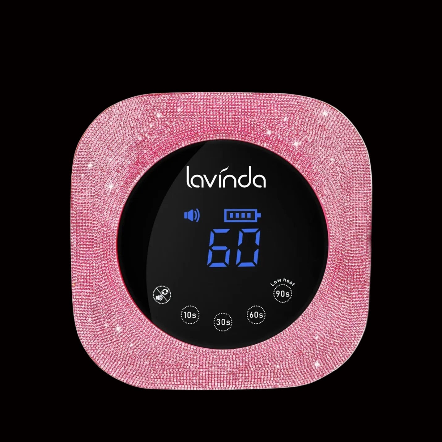 Crown™ Nail Lamp & Wand™ Lite Drill Bundle - Pink Diamond by Lavinda