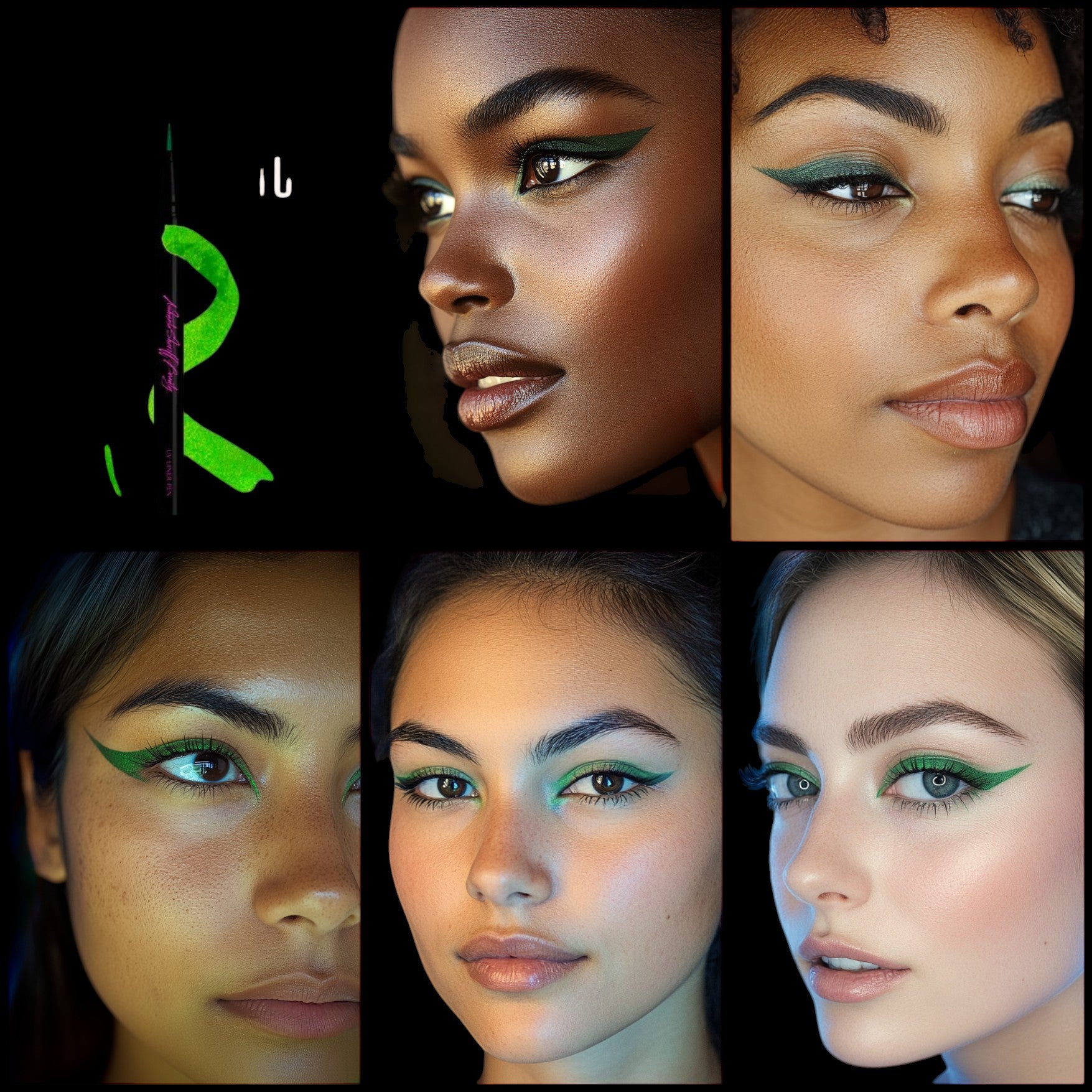 Ashunta Sheriff Beauty UV Glow Vegan Liner Pen by Ashunta Sheriff Beauty