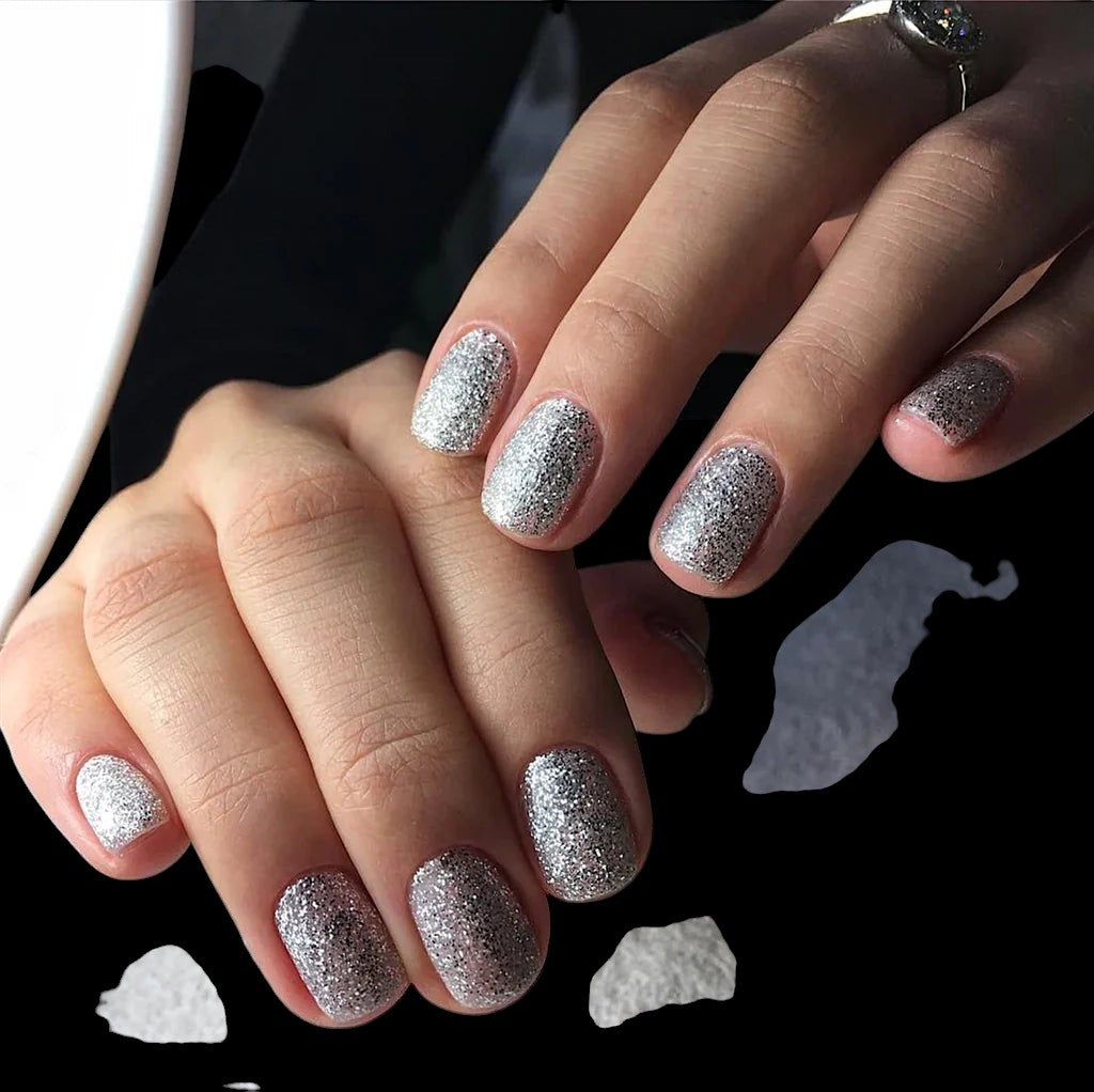 Luxio - Glitter Silver by kvadrat store