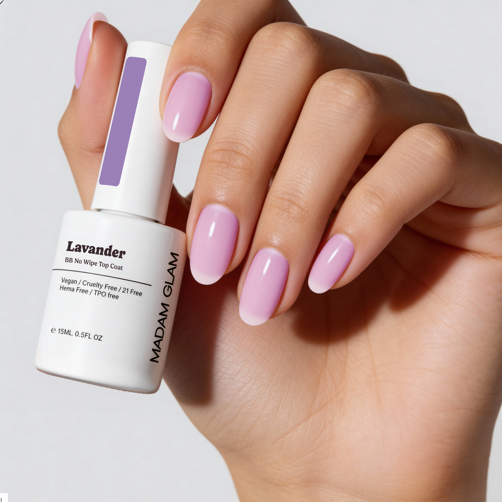 Lavender BB No Wipe Top Coat by Madam Glam