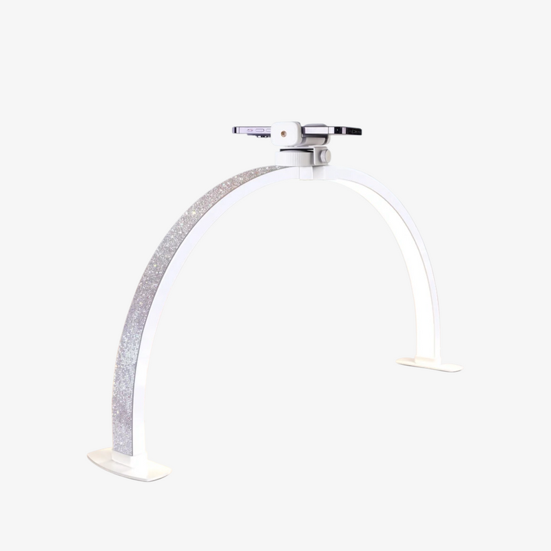 ArcGlow™ Half Moon Foldable Nail Lamp - Diamond - 3000–6000K Adjustable by Lavinda