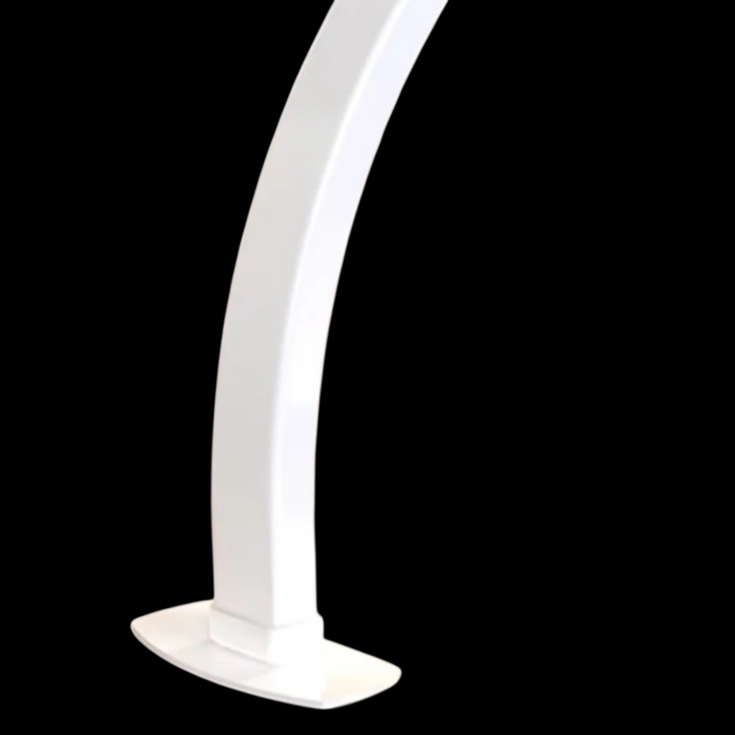 ArcGlow™ Half Moon Foldable Nail Lamp - Plain White - 3000–6000K Adjustable by Lavinda
