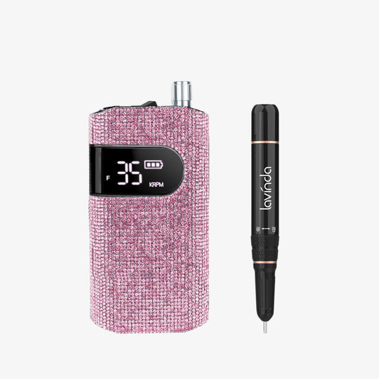 Wand™ Nail Drill - Pink Diamond - 35,000 RPM Rechargeable
