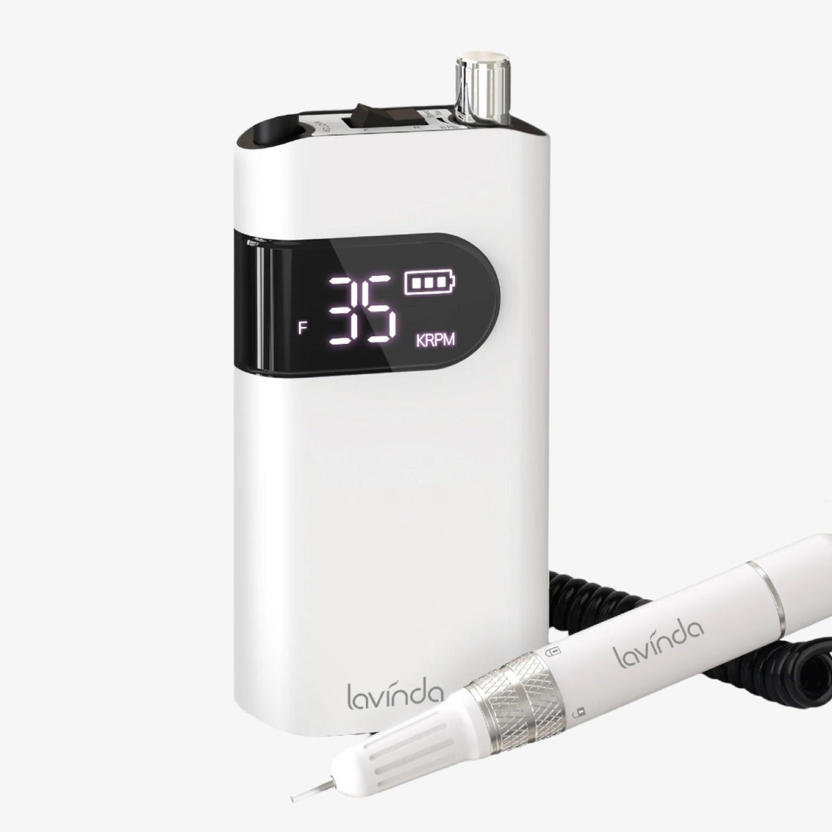 Wand™ Nail Drill - White - 35,000 RPM Rechargeable