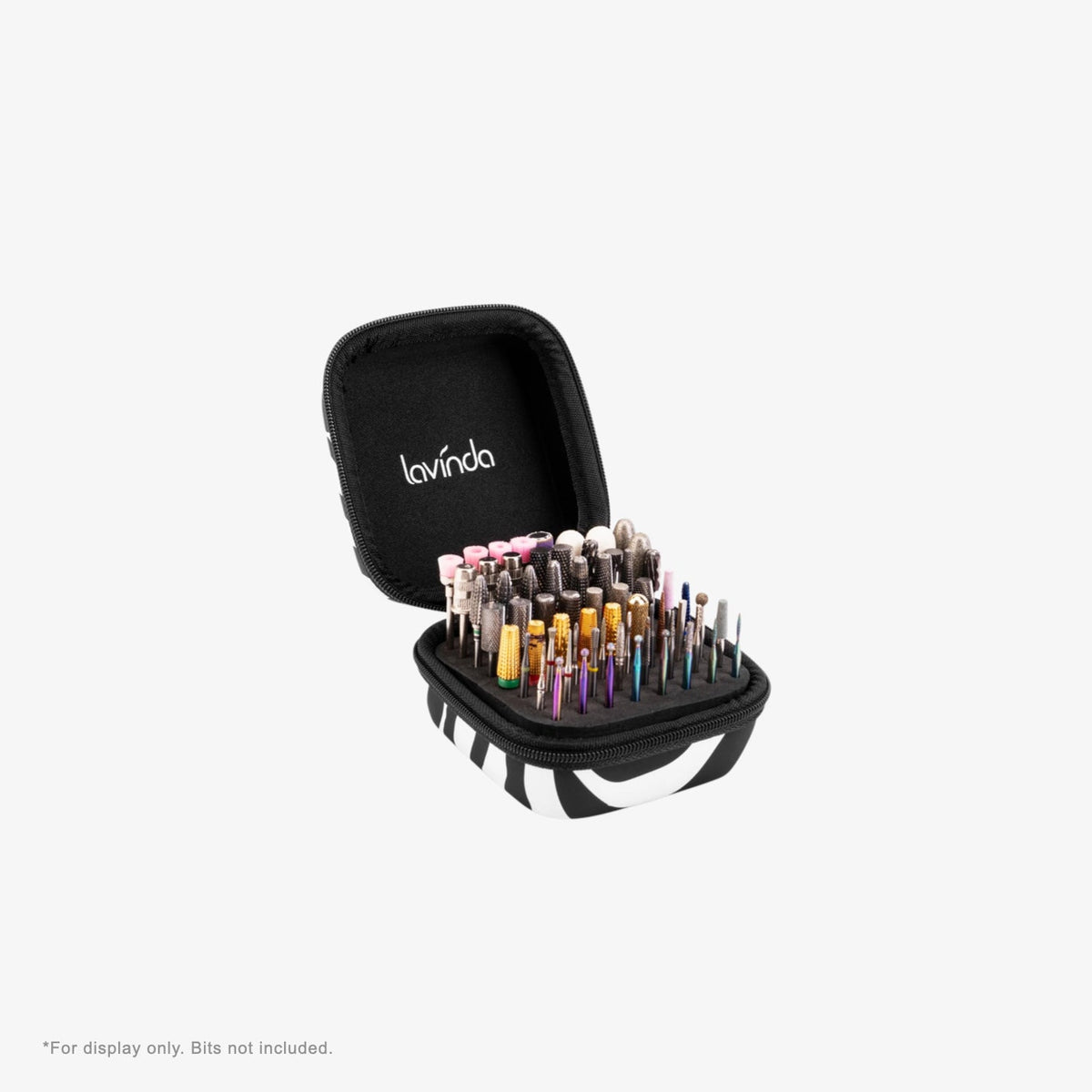 Zebra Print Complete Set – Nail Lamp, Nail Drill & Bit Holder